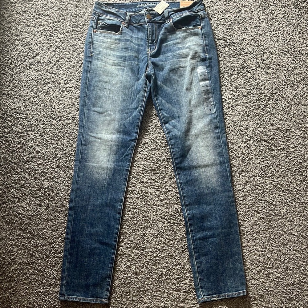 American Eagle Outfitters Blue Skinny Jeans